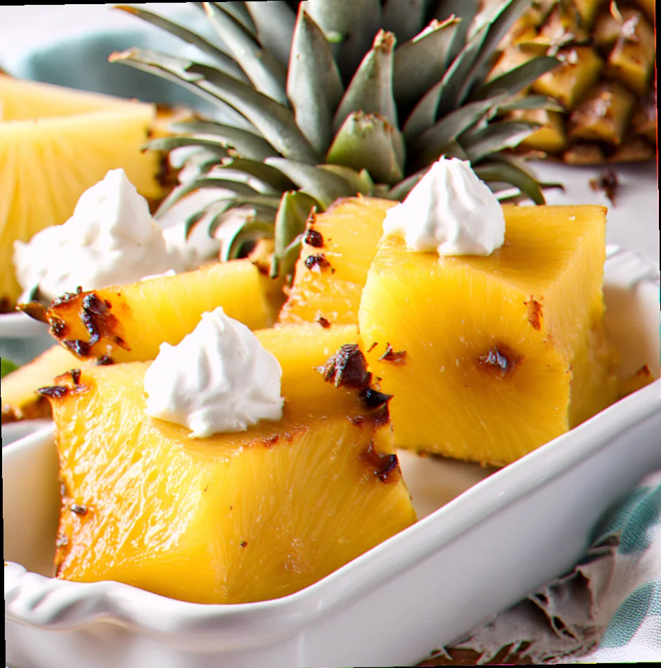 Baked pineapple recipe