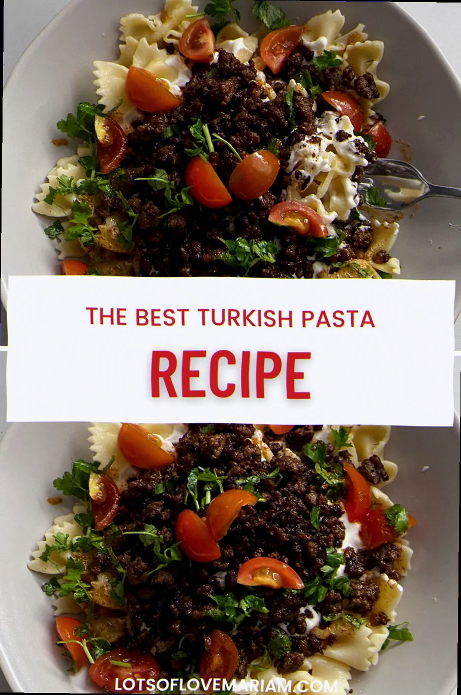 Turkish pasta recipe